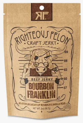 Bourbon Franklin Beef Jerky