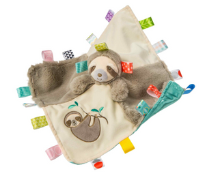 TAGGIES MOLASSES SLOTH CHARACTER BLANKET