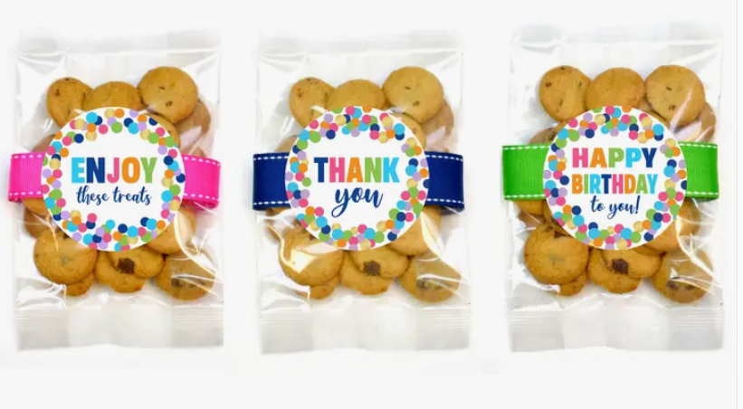 Chocolate Chip Cookies Multi Dot Cookie Bags