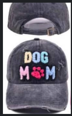 Colorful Dog Mom Ball Caps