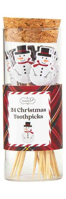 Christmas Toothpick Jars