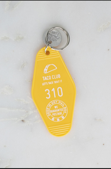 Motel Keychain