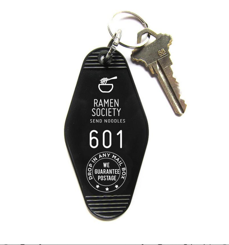 Motel Keychain