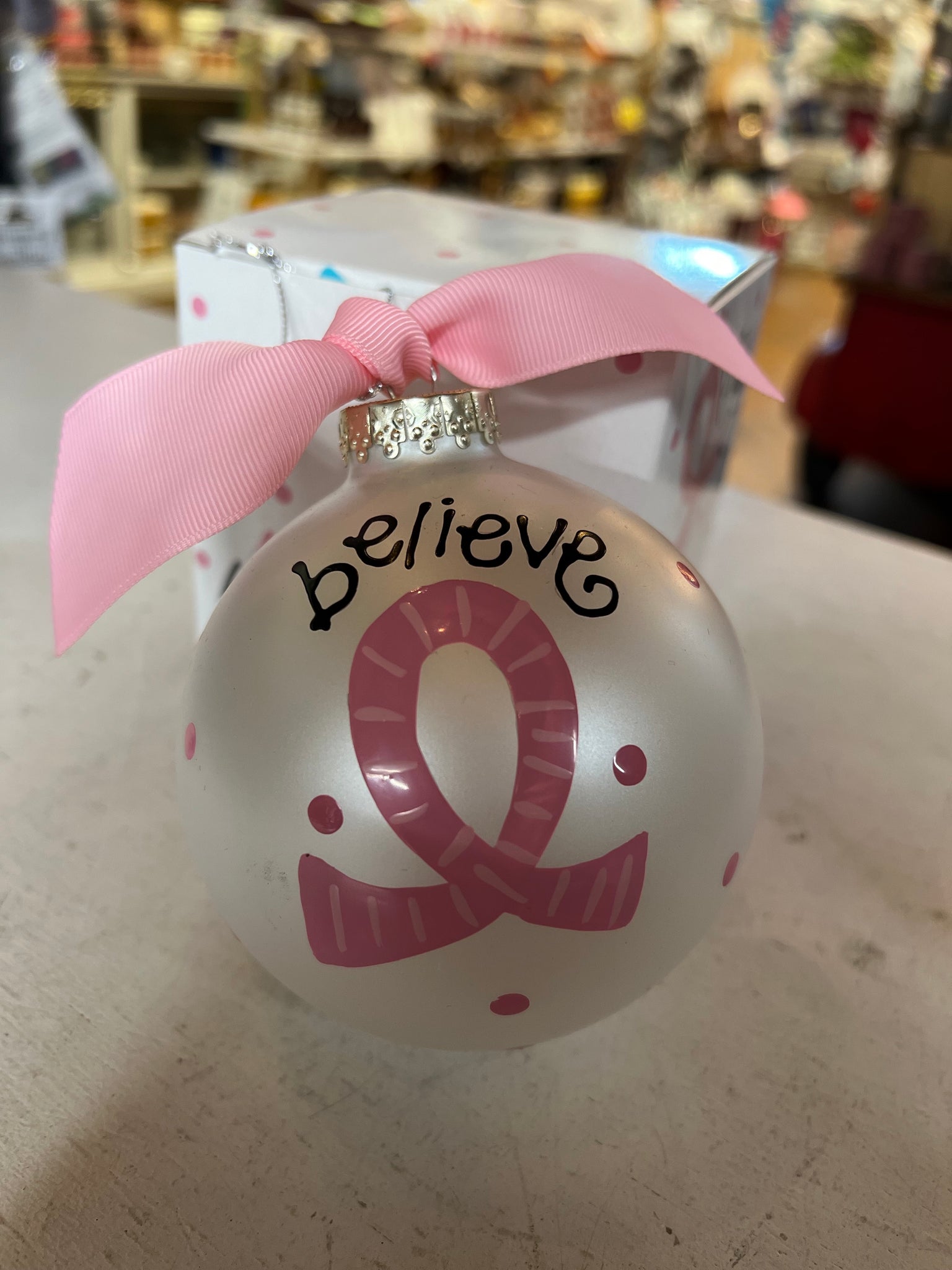 Breast Cancer Awareness Ornament