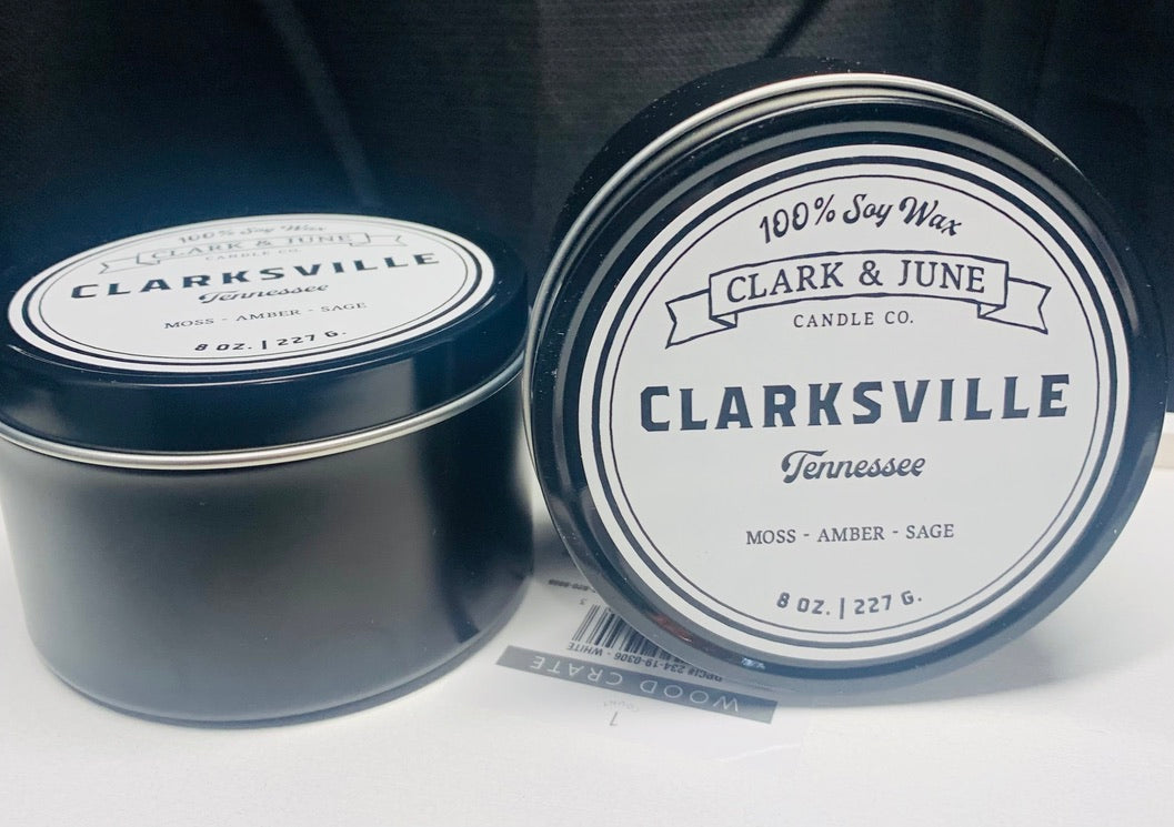 Clark & June Tin Candles