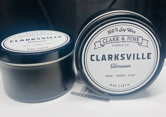 Clark & June Tin Candles