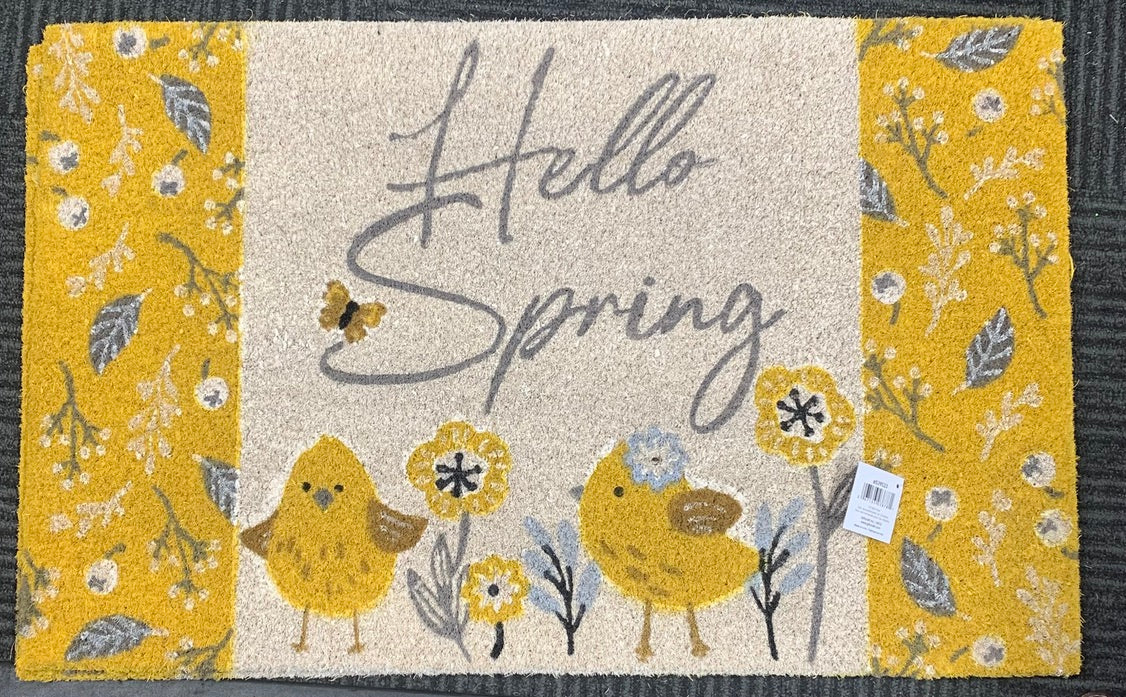 Hello Spring Doormat