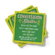 Conversation Starter Napkins