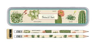 Cacti & Succulents Pencil Set