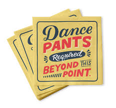 Dance Pants Napkins