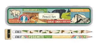 National Park Pencil Set