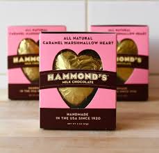 Hammond's Milk Chocolate With Marshmallow and Caramel Hearts