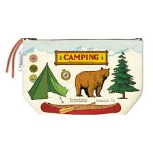 Camping Vintage Pouch
