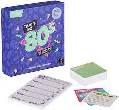 That's so 80s- The Trivia Game of the Decade