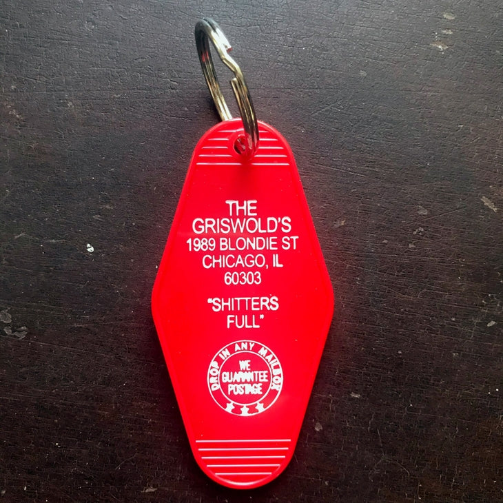 The Griswold's Motel Fob Keychain