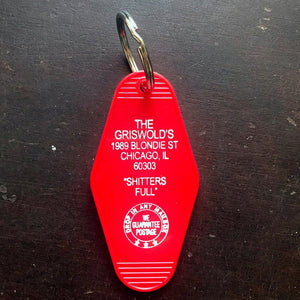 The Griswold's Motel Fob Keychain