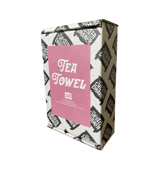 Dolly Making a Living Boxed Tea Towel