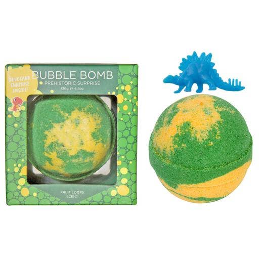 Dino Surprise Bubble Bath Bomb with Kids Toy