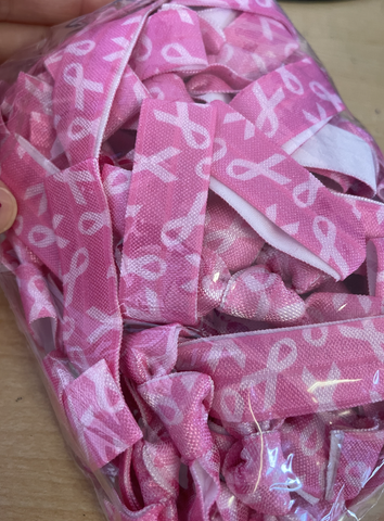 Breast Cancer Awareness Hair Ties