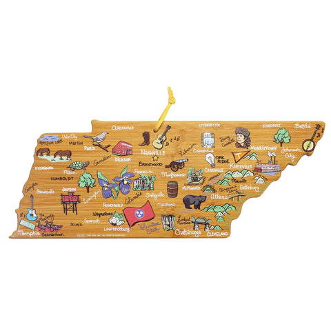 Tennessee Cutting Board with Artwork