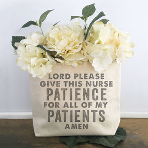 Lord Please Give This Nurse Patience - Zipper Pouch