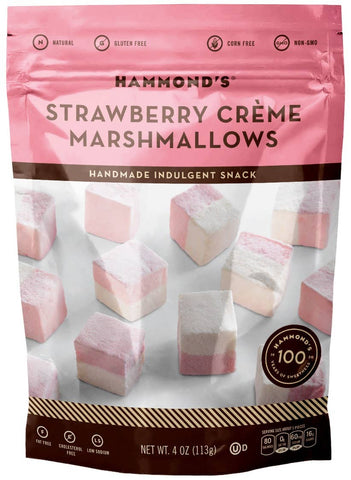 Handmade Marshmallows Strawberry Creme