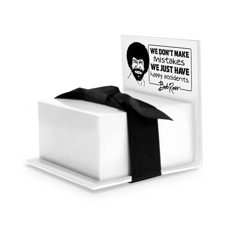 Bob Ross Sticky Note Stand