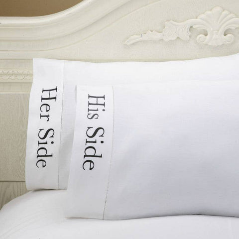 Her Side & His Side Pillowcases