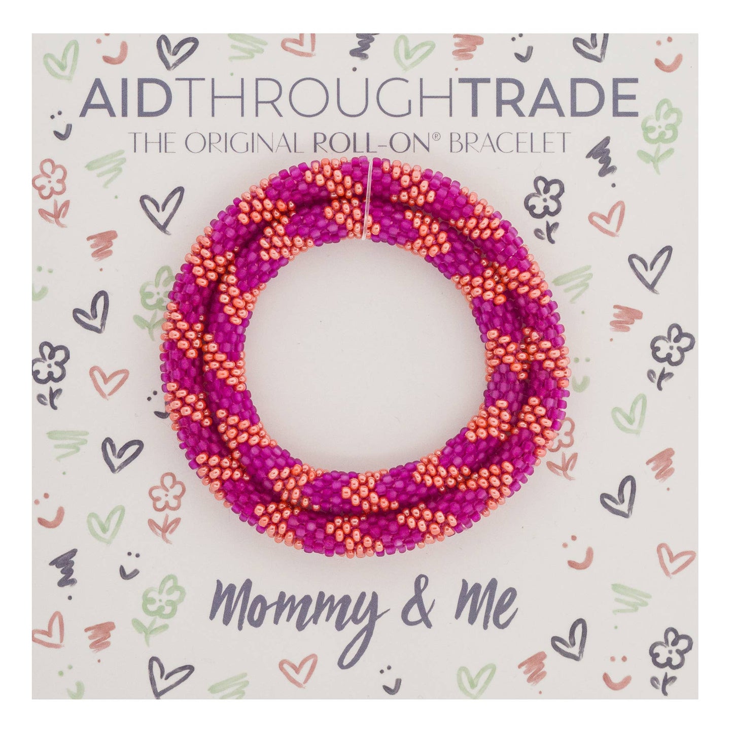 Mommy & Me Roll-On® Bracelets Fruit Punch - Set of 2