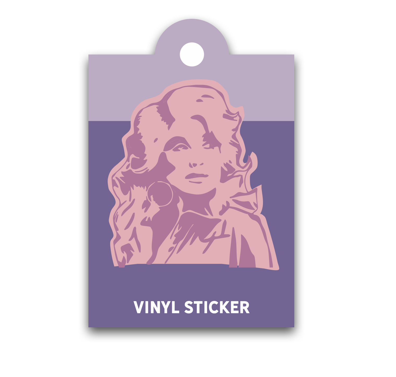 Dolly Vinyl Sticker