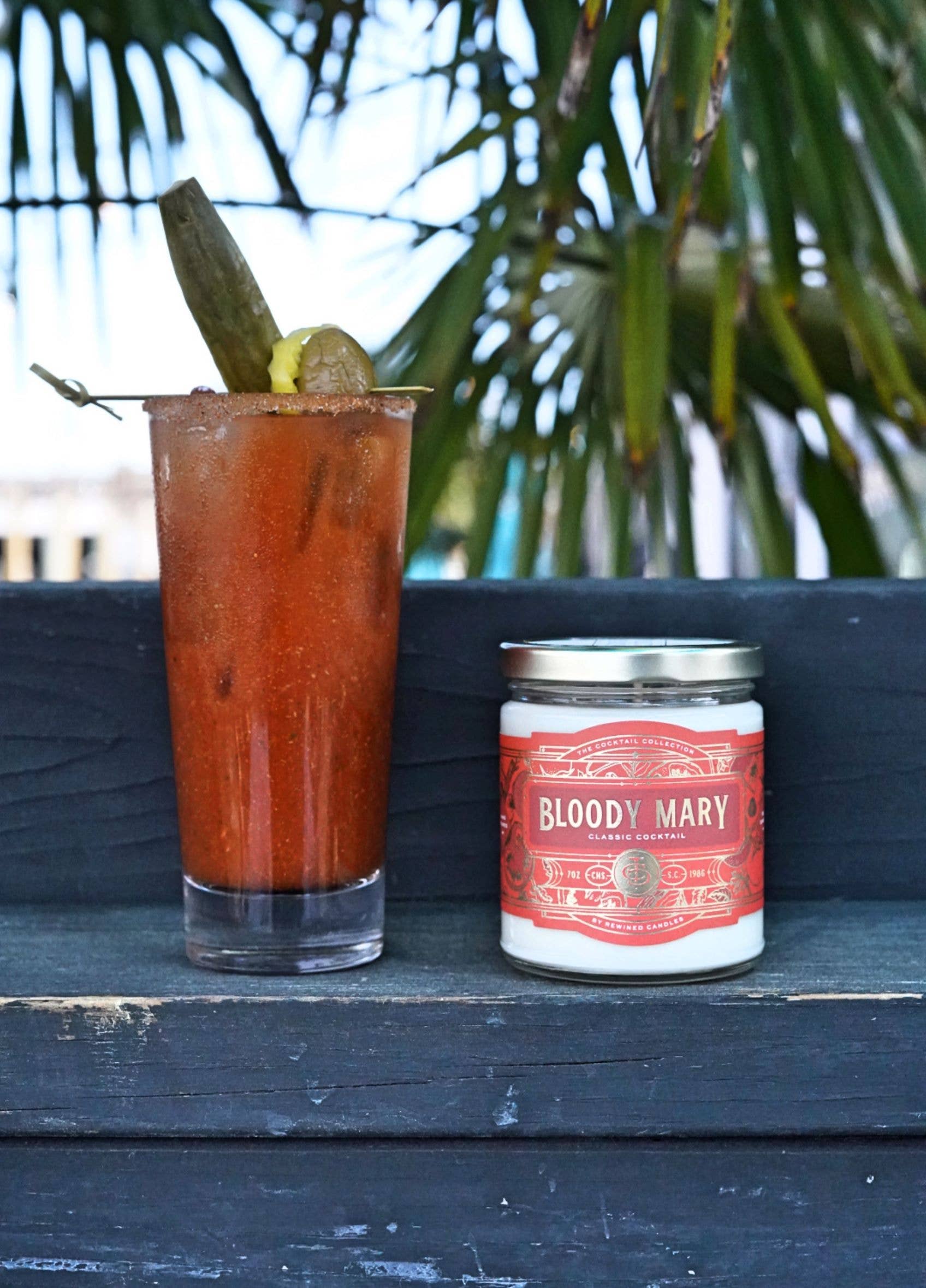 Rewined Bloody Mary Candle