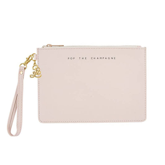 Pop the Champagne Wristlet