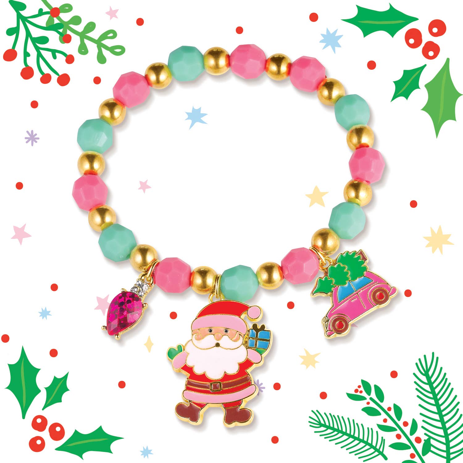 Christmas Cheer Charming Whimsy Bracelet