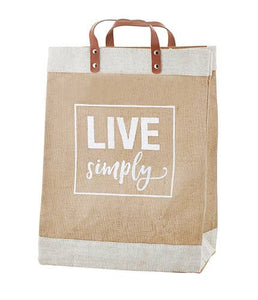 Live Simply Tote