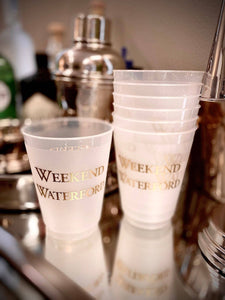 Weekend Waterford Reusable Cup Set