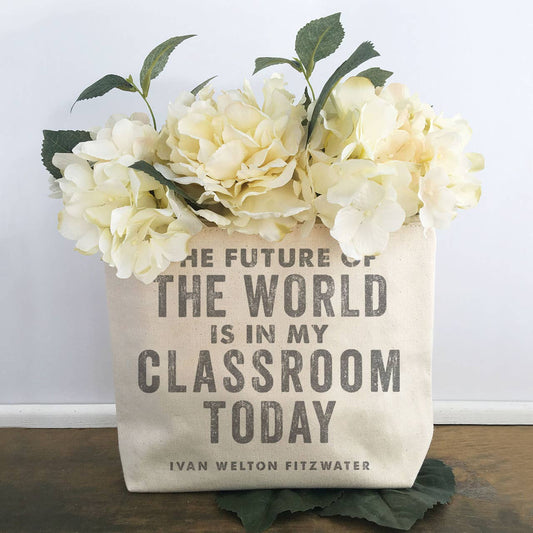 The Future Of The World Is In My Classroom - Zipper Pouch
