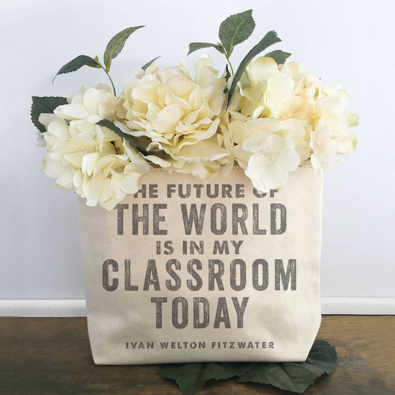 The Future Of The World Is In My Classroom - Zipper Pouch