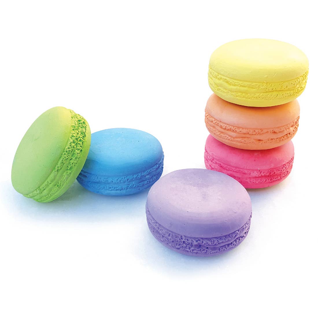 Rainbow Macarons Chalk Sweet Shoppe
