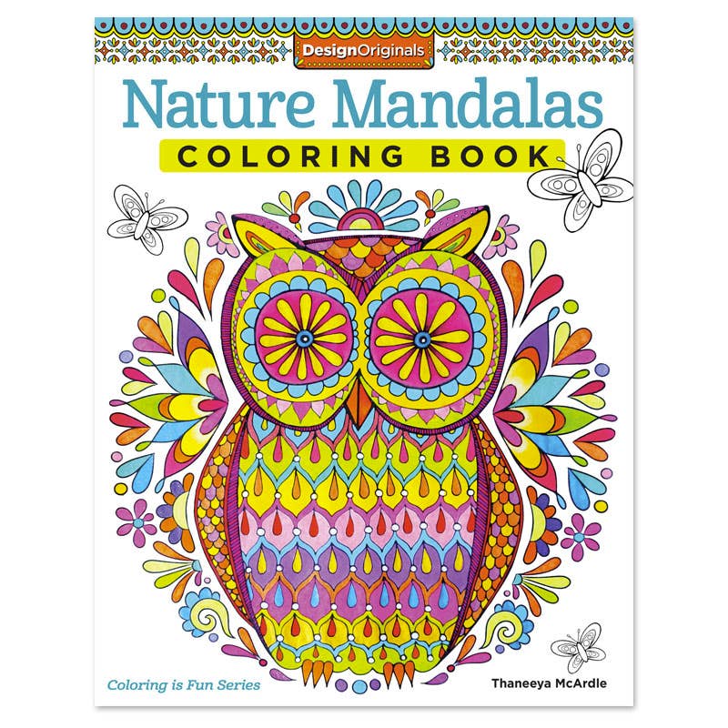 Coloring Book- Nature Mandalas