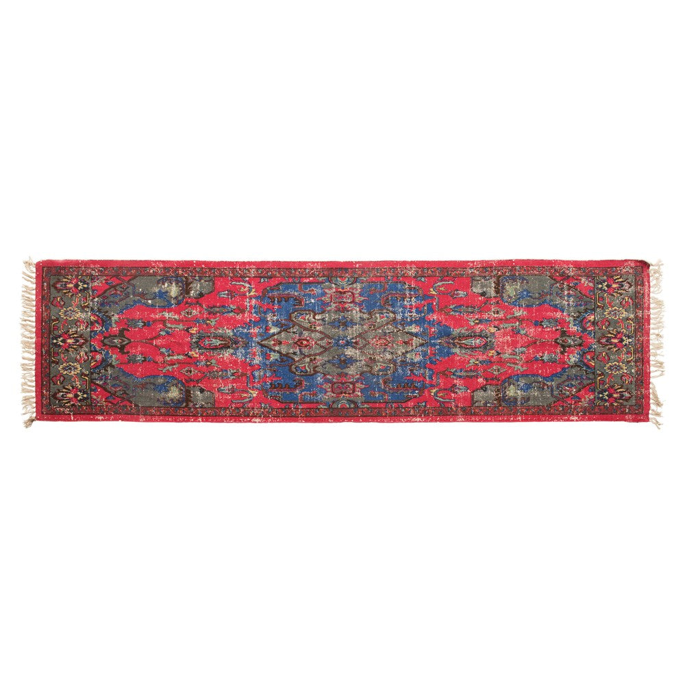 Woven Print Floor Runner