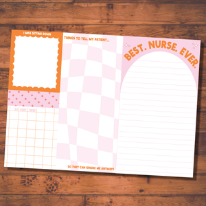 Nurses Notepad (funny, gift )