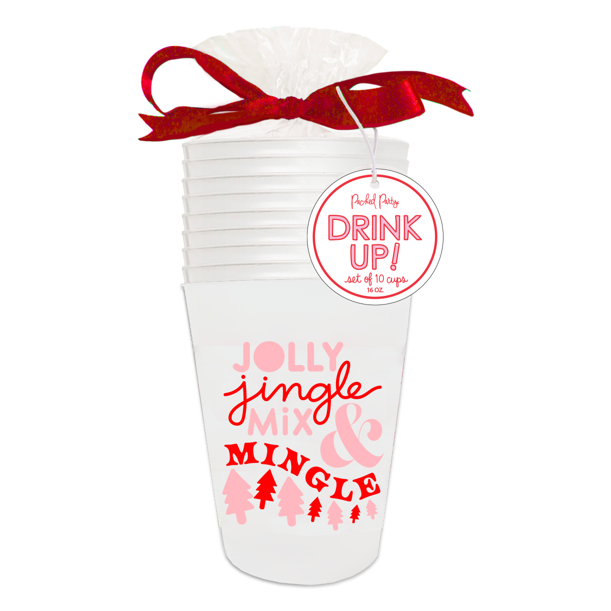 Jolly Jingle Mix-N-Mingle Holiday Cupstack