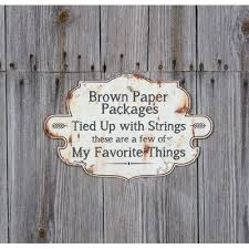 Favorite Things Sign