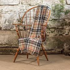 Burberry Style Plaid Throw