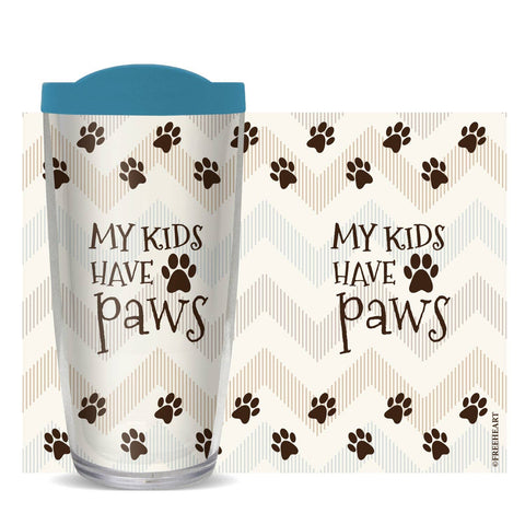My Kids Have Paws Tumbler