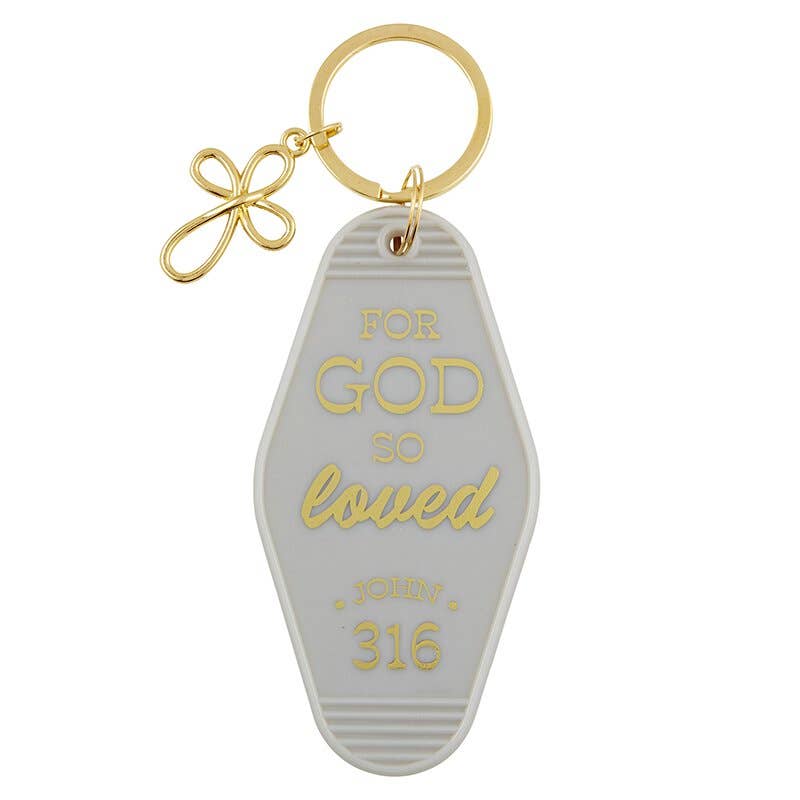 For God So Loved Keytag