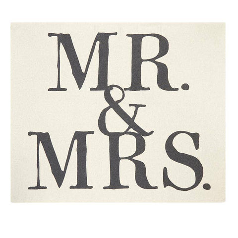Mr. & Mrs. Throw