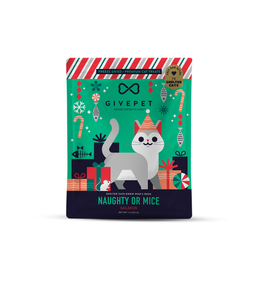 GivePet Naughty or Mice Freeze Dried Cat Treats