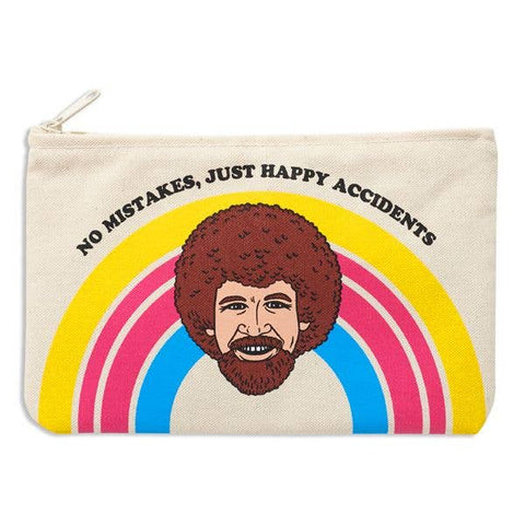 Bob Ross No Mistakes Pouch
