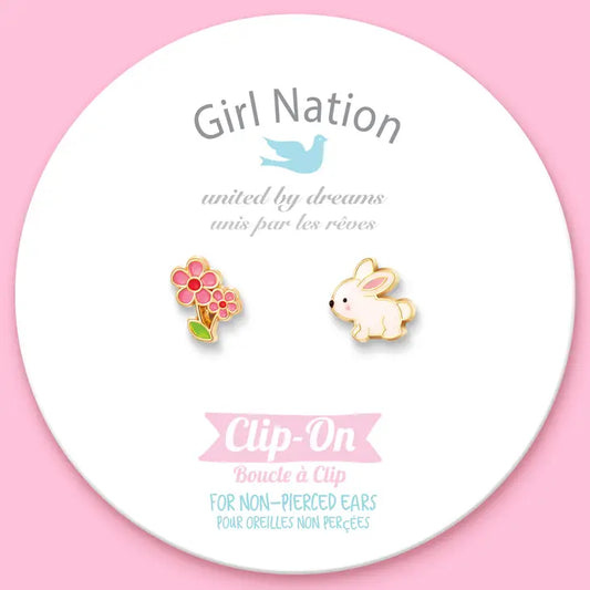 "The Perfect Pair"- Hop and Bloom Clip-On Earrings